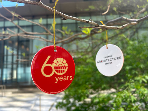 CAC 60th Anniversary Ceramic Ornament