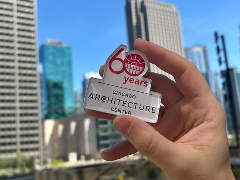 CAC 60th Anniversary Acrylic Magnet