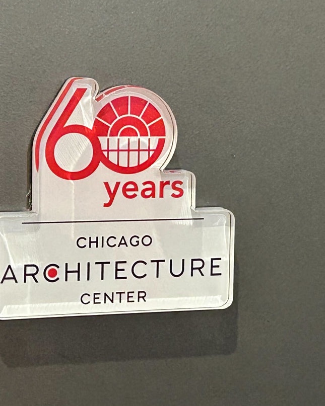 CAC 60th Anniversary Acrylic Magnet