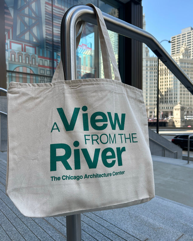A View from the River Tote Bag