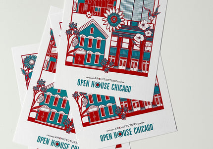 Open House Chicago 2026 Postcard
