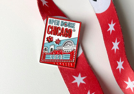 Open House Chicago 2026 Enamel Pin