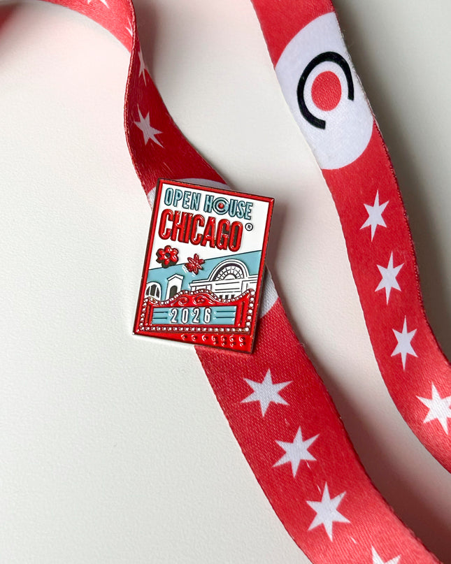 Open House Chicago 2026 Enamel Pin