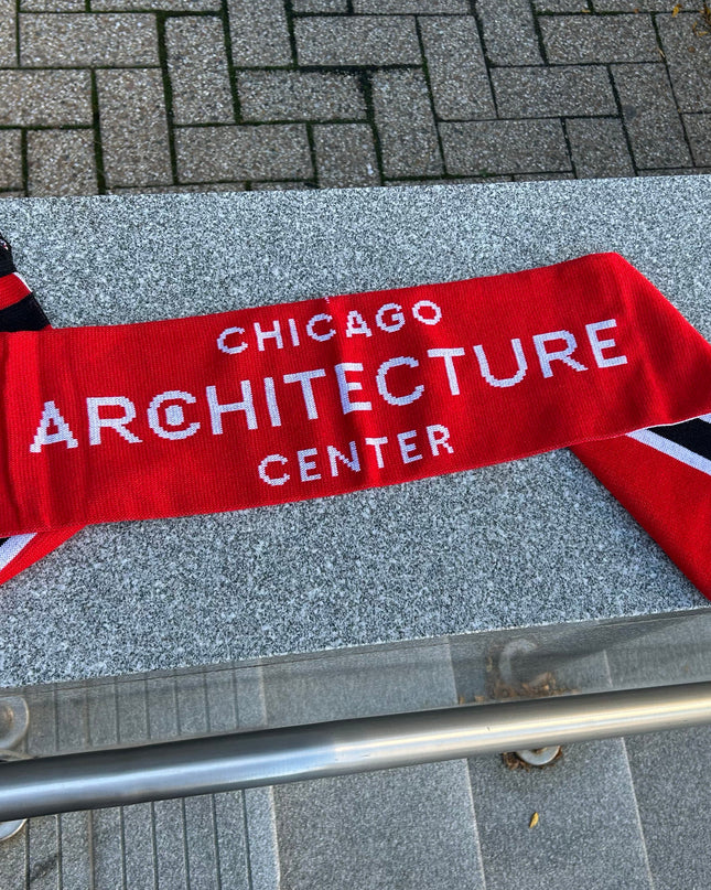 CAC Logo Knit Scarf