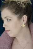 Mother of Pearl Beam Studs