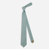FLW Midway Gardens Meadow Tie- Blue
