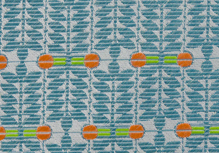 FLW Midway Gardens Meadow Tie- Blue