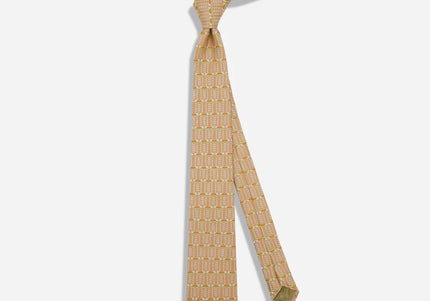 FLW Midway Gardens Sprite Tie- Terracotta