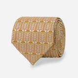 FLW Midway Gardens Sprite Tie- Terracotta