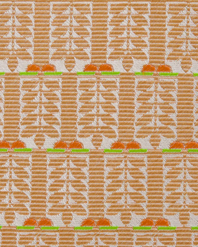 FLW Midway Gardens Sprite Tie- Terracotta
