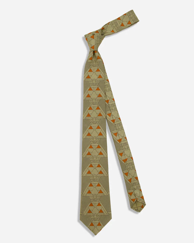 FLW Winter Garden Prairie Tie- Wheat