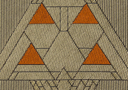 FLW Winter Garden Prairie Tie- Wheat