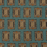 FLW Midway Gardens Facia Stone Tie - Blue