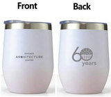 CAC 60th Anniversary Wine Tumbler- WHITE