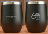CAC 60th Anniversary Wine Tumbler- BLACK
