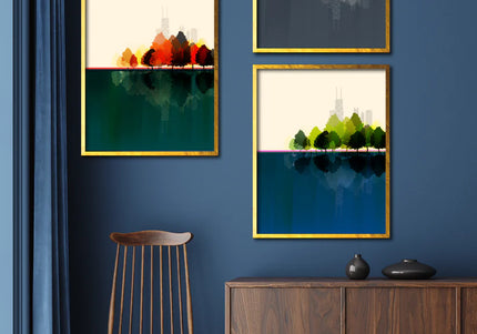 Chicago - Winter City Print