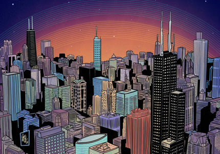Sweet Dreams Chicago 24x36 Art Print