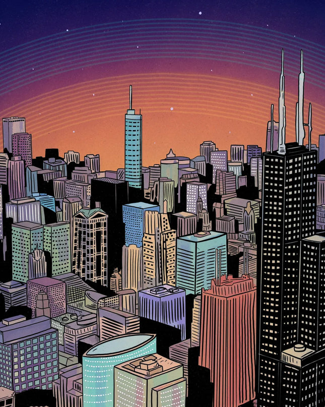 Sweet Dreams Chicago 24x36 Art Print