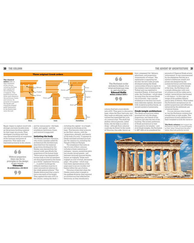 The Architecture Book - Hardcover Book