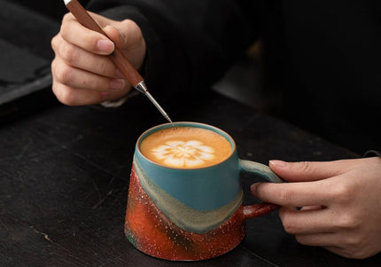 Mountain Wilderness Coffee Cup- AZURE