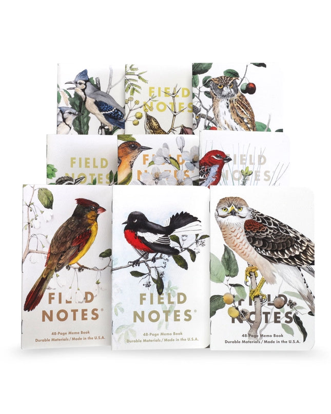 Birds of North America Note Book 3-Pack