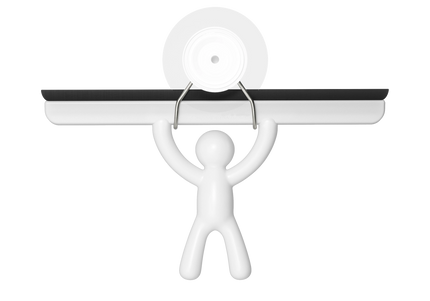 Buddy Adhesive Squeegee White