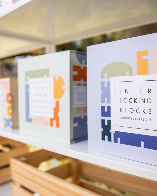 Interlocking Blocks Architectural Set