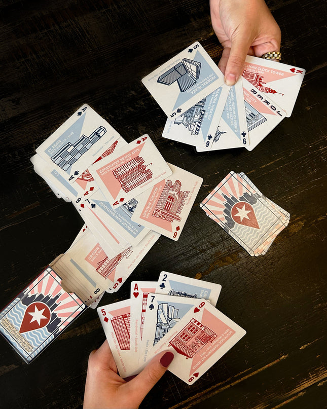 Chicago Architecture Playing Cards by Transit Tees