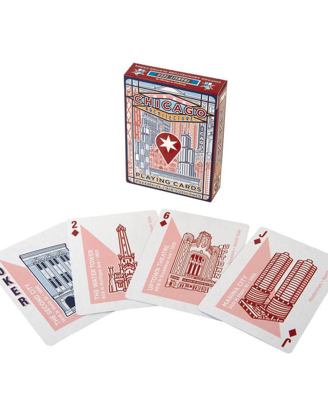 Chicago Architecture Playing Cards by Transit Tees