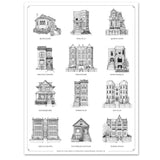 A Guide To Chicago Home Styles Print - 11 x 14 inches