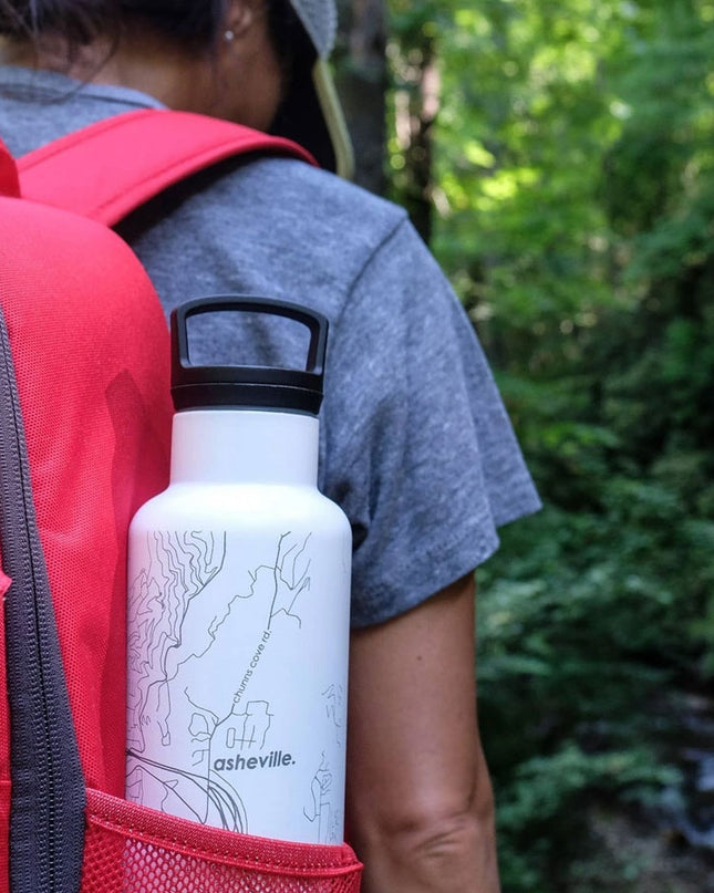 Chicago Map Insulated Water Bottle