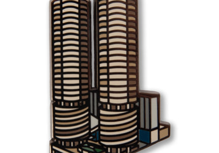 Corncob Towers Pin Enamel Pin
