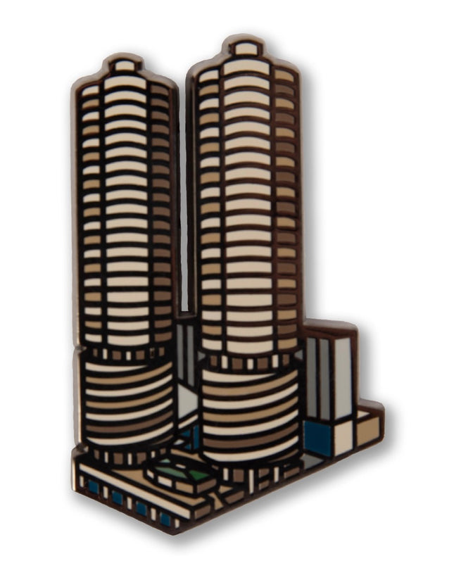 Corncob Towers Pin Enamel Pin