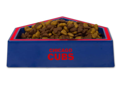 Chicago Cubs Home Plate Dog Bowl