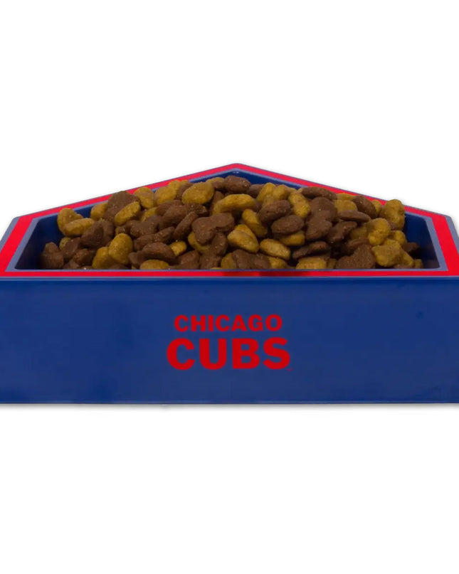 Chicago Cubs Home Plate Dog Bowl