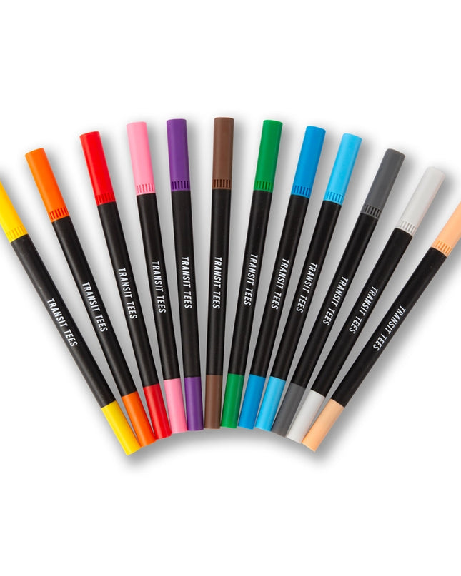 Transit Tees Dual Tip Markers
