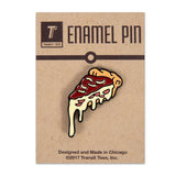 Deep Dish Pizza Enamel Pin