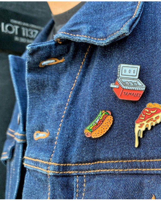 Deep Dish Pizza Enamel Pin