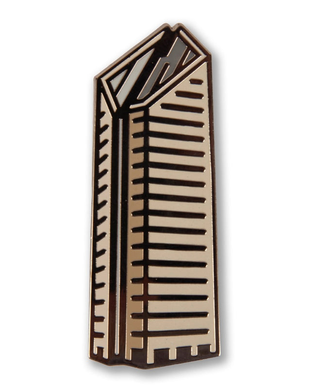 Diamond Building Enamel Pin