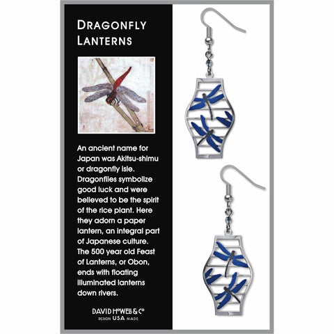 Dragonfly Lanterns Earrings