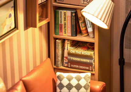 DIY Cozy Living Lounge Miniature House