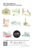 Chicago Watercolor Postcard Pack