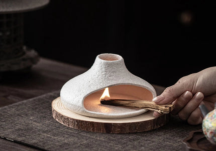 Miniature Chimney Fireplace- WHITE