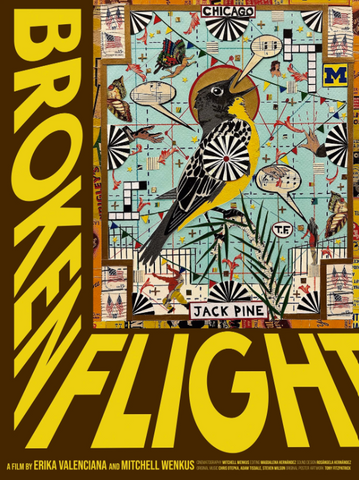 Broken Flight- Tony Fitzpatrick Poster