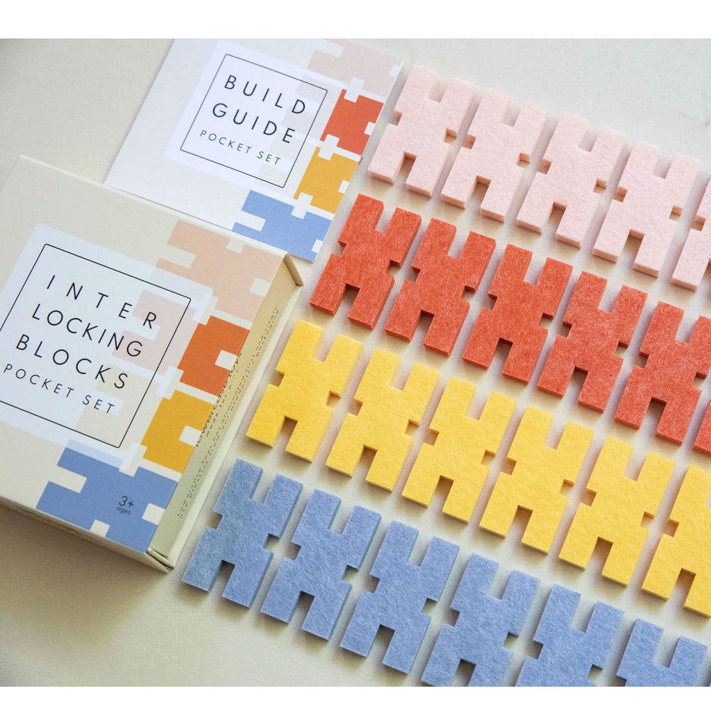 Interlocking Blocks Pocket Set – CAC Design Store
