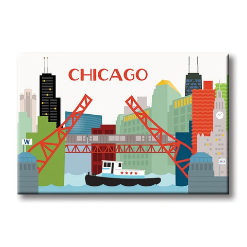 Chicago Skyline Magnet