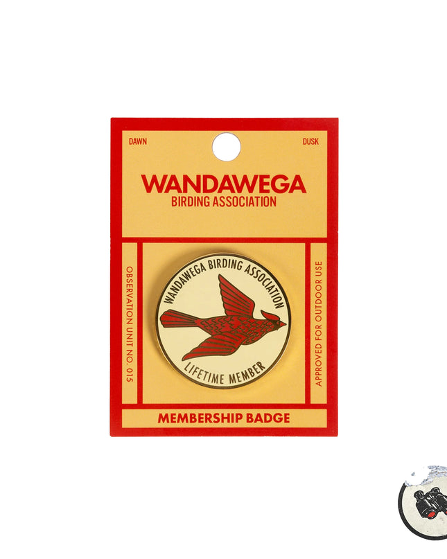 Enamel Cardinal Membership Badge