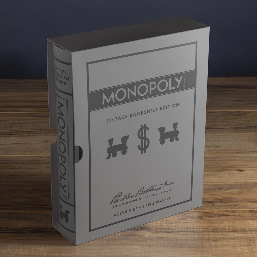 Monopoly Vintage Bookshelf Board Game – Cac Design Store