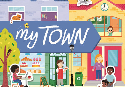 Felt Words: My Town
