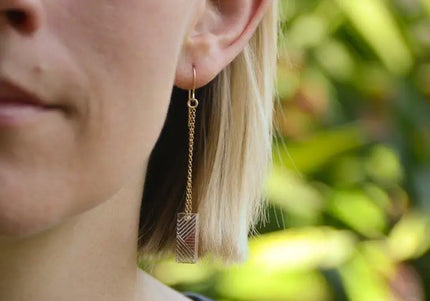 Osa/Oda Earrings Mis-Matched Dangle